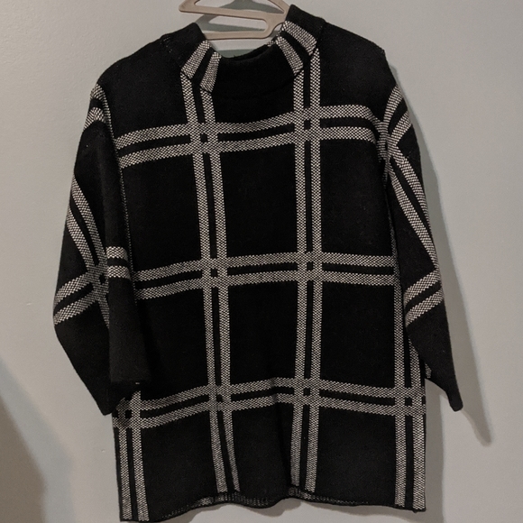 Black Knit Sweater - Picture 2 of 6